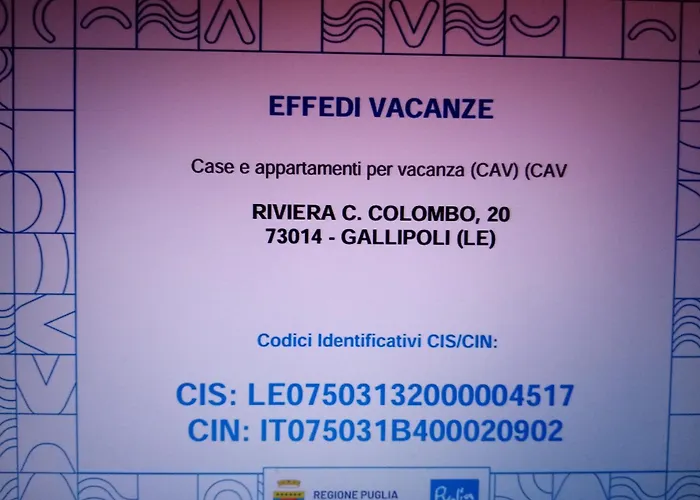 Lejlighedshotel Ammiraglia Baia Gallipoli